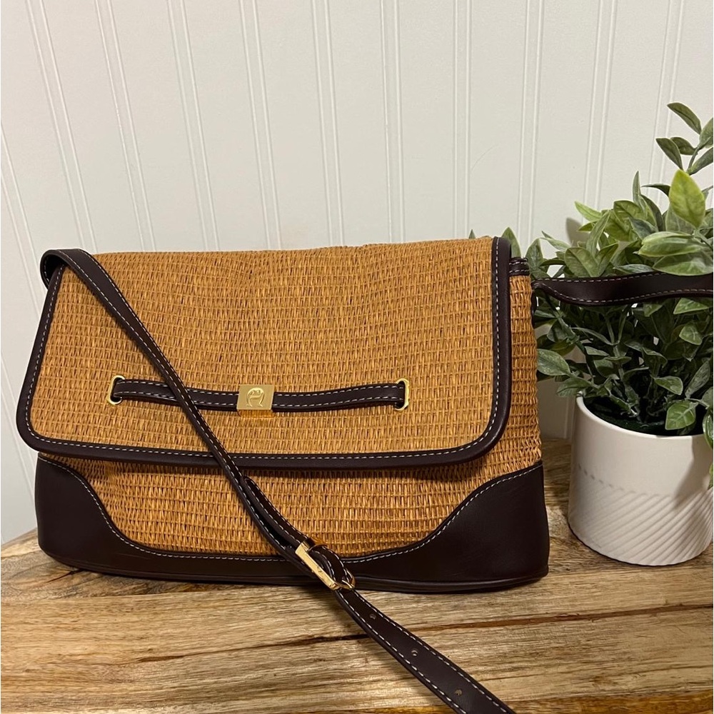 Etienne Aigner Straw Bag